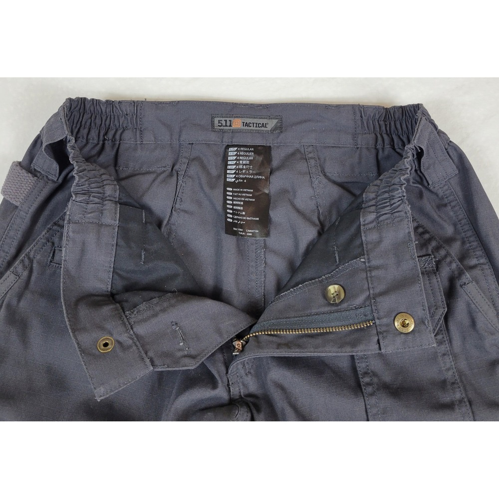 5.11 Tactical Series Womens Cargo Pants Gray Ripstop Style 64360 Size 4 Regular - Picture 8 of 10